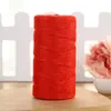 Cuerda de cáñamo de color sólido de 2 mm x 100 m para manualidades DIY, material de tejido, cuerda para empaque de cajas de regalo, etiquetas de ropa