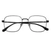 Nuevo Marco Cuadrado Anti-Luz Azul Marco de Gafas Mujer Metal Retro Lente Transparente Moda Marco Grande Alta Definición Marco de Gafas para Miopía