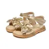 Nuevas Sandalias de Moda para Niños Niñas Zapatos Planos Casuales Transpirables Zapatos de Exterior Zapatos de Playa Sandalias de Princesa con Lazo
