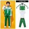 Fantasias de cheerleading infantis, trajes para a cerimônia de abertura do dia esportivo do ensino fundamental, uniformes de classe do jardim de infância e trajes para apresentações em grupo