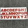 Comercio exterior 26 pegatinas con letras en inglés para coche, motocicleta, pegatinas decorativas, calcomanías reflectantes DIY, pegatinas láser modificadas