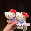 Auténtico Peluche de Dibujos Animados Sanrio Hello Kitty Bolsa Decoración Colgante Llavero Colgante