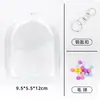 Bolsa para Boneca à Prova de Poeira Wakuku Terceira Geração Bolsa de Armazenamento para Bonecas Wakuku 12cm Bolsa Transparente de PVC para Bonecas para Exibição ao Ar Livre