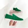Mocasines de Verano para Hombre Zapatos Planos Casuales Slip-On Zapatos para Conducir Talla Grande