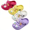 Pantuflas de Verano de Eva Personalizadas para Niños y Niñas, Pantuflas de Baño para Interiores para Niños, Lindas Pantuflas de Dibujos Animados para el Hogar y el Exterior