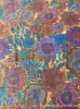 Tela Estampada de Algodón y Lino Estilo Étnico Flor Mandala Occidental Tela Bohemia Almohada Lijiang Mantel Falda de Lino