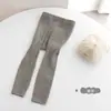 Medias Gruesas Antipelusas para Bebés Niñas, Versátiles de Primavera y Otoño, de Doble Aguja, Algodón de Color Clase A, Calcetines de Una Pieza para Niños