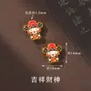 Cuentas Espaciadoras Chapadas en Oro que Conservan el Color Colgante Atrapasueños Flor de Loto Carácter de la Fortuna Espaciadores con Agujero Pasante Accesorios DIY Colgantes para Pulseras Joyería