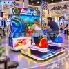 Dream Knight 65 polegadas Arcade Entretenimento Pai-Filho Simulação de Movimento 4D Máquina de Jogo de Corridas de Cavalo Equipamento de Salão de Jogos