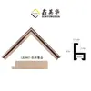 Moldura Preta Vazia Simples Moldura para Fotos A3 Perfil de Moldura de Liga de Alumínio Suporte de Exibição de Quebra-Cabeça Moldura de Foto Quadrada de Metal Material de Linha