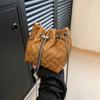 Moda Simples Bolsa de Ombro Bolsa Feminina 2023 Primavera Novo Design Retro Trendy Fortune Bag Bolsa Simples Bolsa Feminina