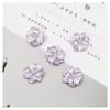Resina flor de crisantemo pequeña arrugada liga para el pelo pendientes materiales diy hecho a mano banda elástica para el pelo pendientes pasadores accesorios para el pelo