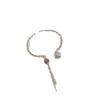 Nuevo Estilo Antiguo Chinoiserie Tendencia Nacional Pulsera de Campana Set para Mujer Lujo Accesible Nicho Pulsera Exquisita Accesorios de Borla de Gama Alta