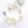 Atacado de fábrica acessórios para joias semiacabados material flor de metal broche suporte vazio diy broche feminino
