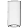 Vaso personalizado em estilo wabi-sabi, vaso de imitação de vidro, vaso transparente para arranjos florais hidropônicos, vaso transparente criativo com toque de luxo