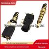 Pj-342 Soquete de Fone de Ouvido Banhado a Ouro Macho Zhilin 3,5mm Banhado a Ouro Interface de Áudio para Fone de Ouvido de Cinco Estágios Soquete Fêmea
