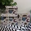 Caixa de armazenamento de tecido fresco caixa de armazenamento de brinquedos roupas artigos diversos caixa organizadora dobrável com corda perfurada em estoque pode ser enviada por consignação