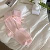Meias para Mulheres com Laço Meias de Cano Médio para Mulheres Estilo Ballet Tira Francesa Estilo Ballet Meias de Pilha para Meninas para Mulheres