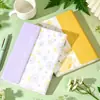 Caderno Magnético Floral 70% OFF Bloco de Notas A5 Estilo Ins Registro de Reunião de Trabalho Empresarial Diário Personalizável