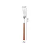 Juego de Cubiertos de Acero Inoxidable Estilo Coreano Tenedor Cuchillo Cuchara Vajilla Estilo Occidental Cuchillo y Tenedor para Bistec Mango Anti-madera Creativo Tenedor para Frutas Cuchara para Postre
