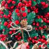 Agulhas de Pinheiro de PVC Artificial, Folhas de Pinheiro, Cipó de Árvore de Natal, Acessórios de Iluminação, Agulhas de Pinheiro Artificiais