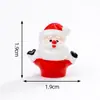 Boneco Fofo do Papai Noel Boneco de Neve Rena Pequeno Animal Boneca Fofa Casa de Boneca Decoração DIY Acessórios Pequenos Enfeites
