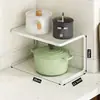 Estante de Almacenamiento de Cocina de Múltiples Niveles para Encimera, Estante para Ollas, Organizador, Gabinete, Almacenamiento de Utensilios de Cocina, Tablero de Partición de Varias Capas