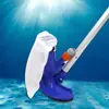 Suministro Transfronterizo de Máquina Succionadora para Limpieza de Piscinas con Forma de Media Luna con Aspiradora de Cepillo para Piso Herramienta Portátil al por Mayor Piscina