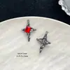 Estilo Punk Oscuro Estilo Gótico Colgante de Aleación con Zirconia Araña Luna Corazón Cruz Accesorios para Collar DIY