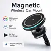 Suporte de Carregamento Sem Fio Magnético Qi2 Modelo Novo Transfronteiriço Carregador Sem Fio para Carro 25W Suporte para Celular de Carro para Saída de Ar