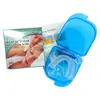 Ventas Directas de Fábrica Protectores Bucales Orales Transfronterizos, Protectores Bucales de Silicona Anti-Bruxismo, Protectores Bucales Termomoldeables en Bolsa Opp, Juego de Tres Piezas