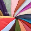 156 Colores de Terciopelo Teddy Grueso en Stock, Tela de Terciopelo de Partículas de Poliéster Colorida para Sofá, Juguetes, Bolsas y Ropa