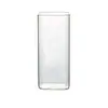 Taza de Té Verde Transparente de Vidrio para el Hogar Resistente al Calor Gran Capacidad Alto Valor de Color Vaso de Vidrio para Agua Mango Boca Cuadrada Vidrio de Borosilicato Alto