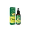 Eelhoe Spray de Jengibre para el Cabello Cuidado Fuerte del Cabello Masaje del Cuero Cabelludo Cabello Suave Spray para el Cuidado del Cabello