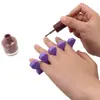 Herramienta para Uñas Individuales Esponja Separador de Dedos del Pie EVA Corazón de Melocotón Separador de Dedos del Pie Artefacto para Esmalte de Uñas Algodón Separador de Dedos del Pie