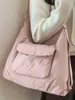 Bolso de Hombro de Tela Grande de Capacidad Simple, Estilo Japonés, Literario y Artístico, para Mujer, Bolso de Mano Casual con Múltiples Bolsillos, Bolso de Mamá, Bolso Tote