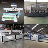 Mobiliário de chapa perfuração de chapa CNC máquina três-em-um Ramino peças invisíveis perfuração de porta de armário máquina de furo lateral a laser
