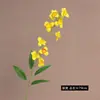 Flores de Narciso Artificiais de Alta Qualidade com Caimento Natural, Adequadas para Sala de Estar de Casa, Hall de Entrada, Decoração de Mesa, Cena de Casamento e Orquídeas Dançantes