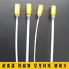 Bomba de Reemplazo de Aceite Usado para Motor de Coche Tubo de Aguja Accesorios para Máquina de Aceite Tubo de Nylon Absorbente de Aceite Resistente a Altas Temperaturas de 1.0 m de Largo