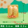 Mini Comida Artificial Juguete Serie Ingredientes para Postre Hot Pot Resina Pequeños Accesorios Pegamento de Crema DIY Carcasa para Teléfono Móvil Venta al por Mayor