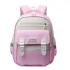 Mochilas Escolares Infantis Novas em Blocos de Cores para Alunos do Ensino Fundamental no Quinto e Sexto Ano Mochilas Casuais Versáteis Grande Capacidade para Meninos e Meninas Transfronteiriças