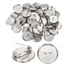 Broche artesanal fivela anel broche placa pin DIY acessórios de vestuário corpete fivela traseira estilo universal pino plano