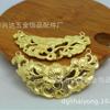 Colgante de cerradura antigua de loto 49*29mm rica longevidad DIY paso horquilla sacudidora tocado coronas todo material