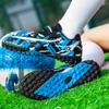 Calzado de fútbol infantil de comercio exterior transfronterizo, calzado deportivo de fútbol para hombres y mujeres, clavos rotos, calzado de entrenamiento de fútbol sala para estudiantes de primaria