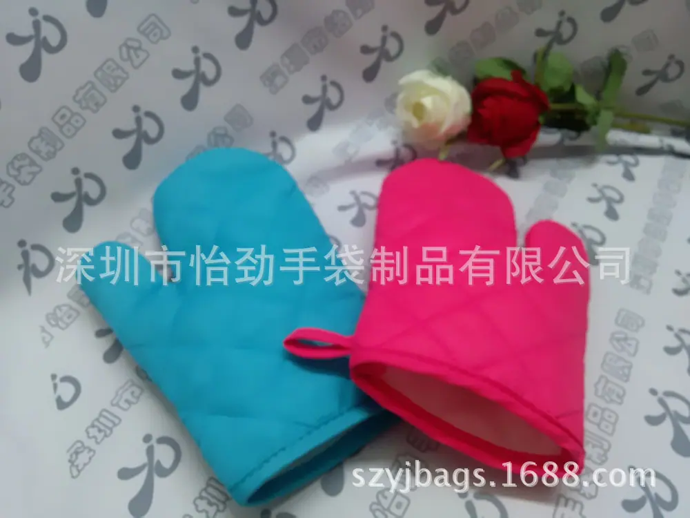 短款间棉隔热手套