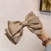 Novo grampo de cabelo com fita de laço grande feminino de alta qualidade Primavera Coreia do Sul Grande Portão Leste grampo Super fada Celebridade da Internet acessórios de cabelo