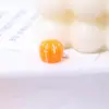 Acessórios de Resina para Joias DIY Enfeites para Micro Paisagismo Comida de Conveniência Brinquedo Fruta Pequena Laranja Pequena Material Feito à Mão