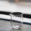 Taza Vertedora de Vidrio Transparente de Alto Borosilicato Juego de Té Kung Fu Divisor de Té Hogar Mar de Té de Vidrio Taza de Feria Venta al por Mayor