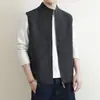 Suéter de Tricô Cardigan Jaqueta Masculina Primavera Outono Novo Estilo Gola Alta Americana Jaqueta Casual Tricô Solto