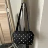 Bolsas de Alta Gama para Mujer 2026 Nuevo Bolso de Hombro para el Trabajo con Lunares Bolso de Hombro de Moda Diseño Sencillo de Nicho